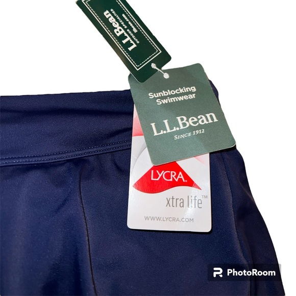 NWT Women's L.L. Bean Swimwear, Skirted Bottom | Size 18 - Picture 4 of 5